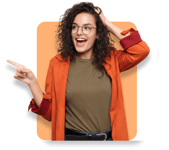 Students presenting prototypes on stage